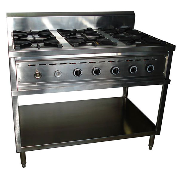 6 Open Top Burner